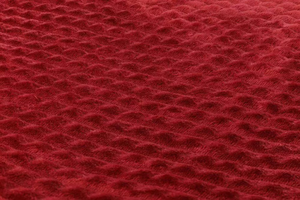 4Living Comfy Torkkupeitto Viininpunainen 140x200 Cm - Image 3