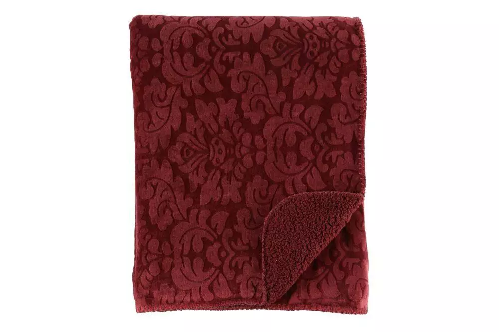 4Living Monaco Torkkupeitto Viininpunainen 127x152 Cm
