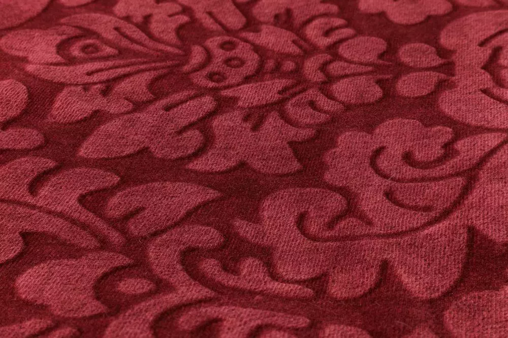 4Living Monaco Torkkupeitto Viininpunainen 127x152 Cm - Image 3