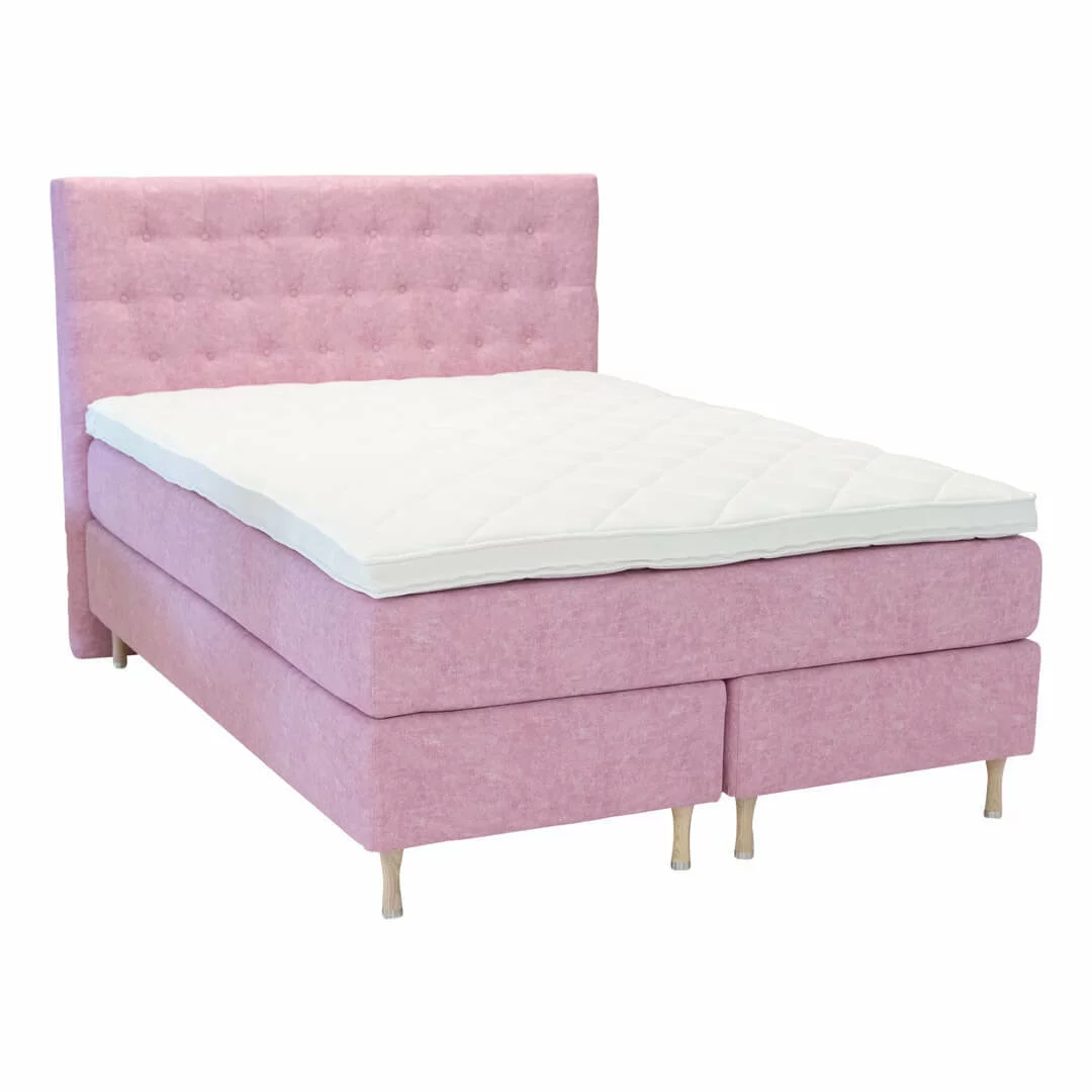 Unissa Premium Jenkkisänky Vaaleanpunainen 140 Cm