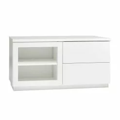 Hiipakka Anton A9.2 Tv-taso 100 Laatikot + Kirkas Lasi