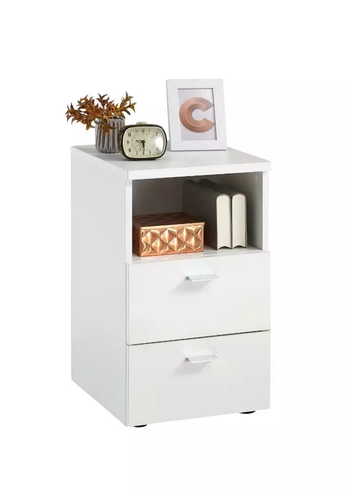 Colima 1 Yöpöytä Valkoinen