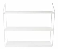 Day Seinähylly Valkoinen 3-hyllyllä