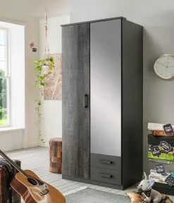 Duisburg 210 Vaatekaappi Grafiitti