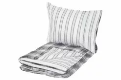 FanniK Soma Pussilakanasetti Harmaa 150x210 Cm