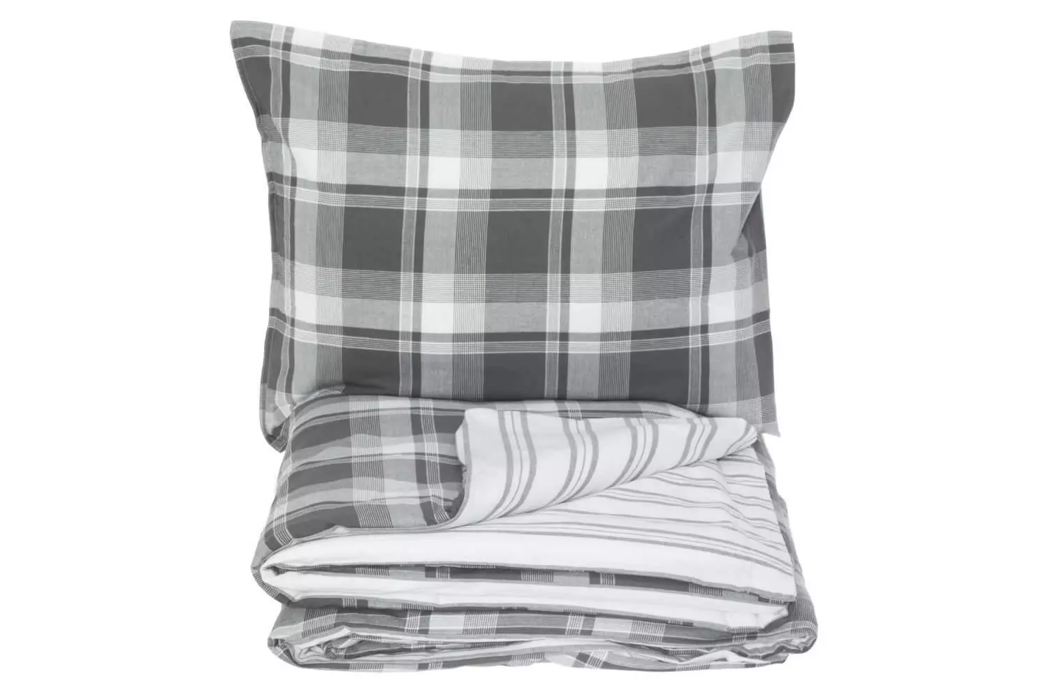 FanniK Soma Pussilakanasetti Harmaa 150x210 Cm - Image 2