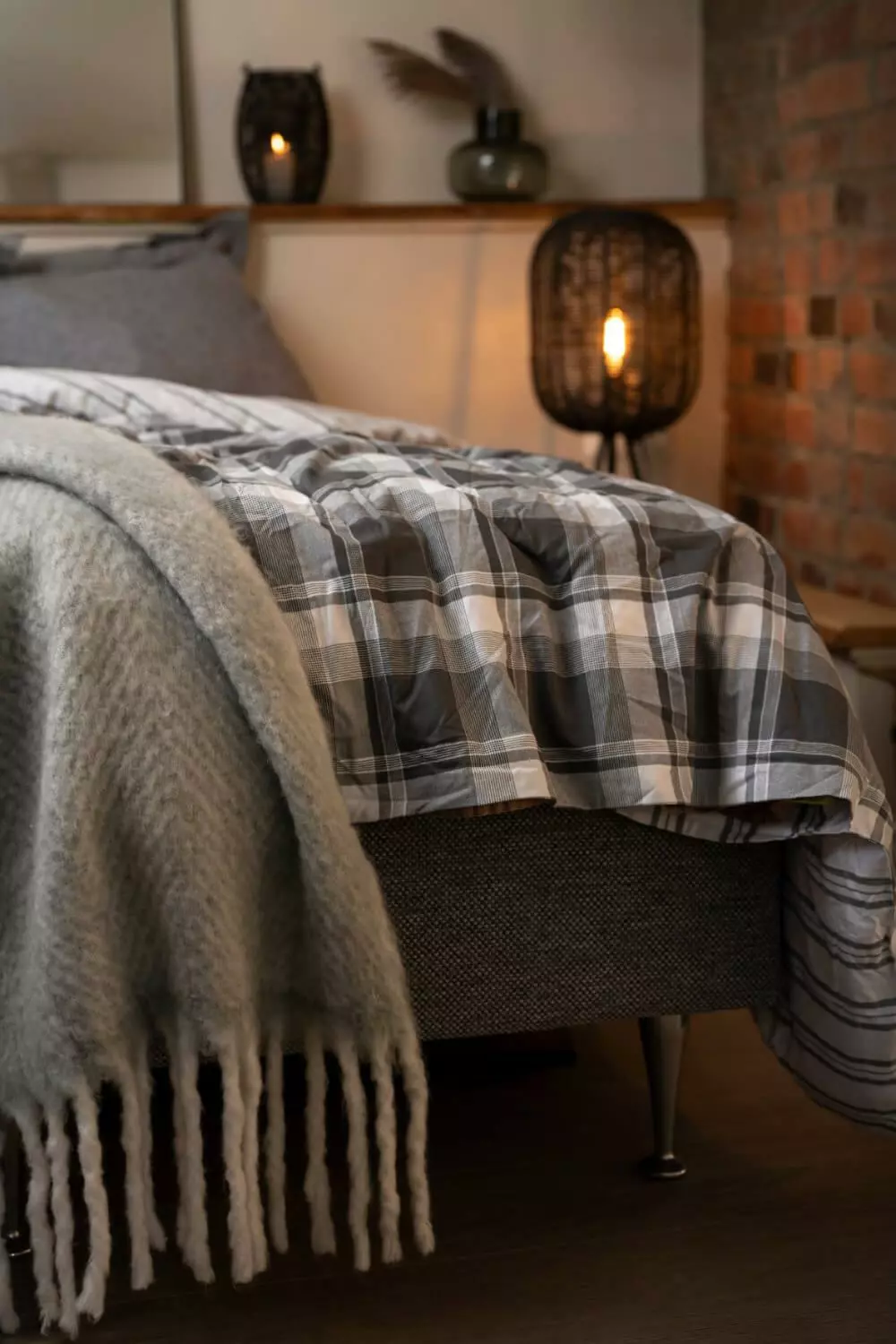 FanniK Soma Pussilakanasetti Harmaa 150x210 Cm - Image 7