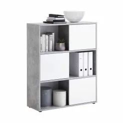 Futura 1 Up Hyllystö Betoni/valkoinen