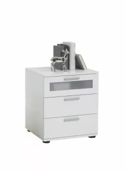 Jack 2 Yöpöytä Valkoinen