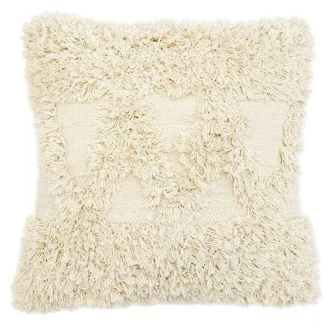 Mattokymppi Lumo Koristetyyny Luonnonvalkoinen Hapsu