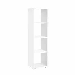 Mega 4 Lokerikko Valkoinen Kapea/korkea