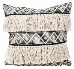 Mattokymppi Riimu Koristetyyny Musta Hapsu