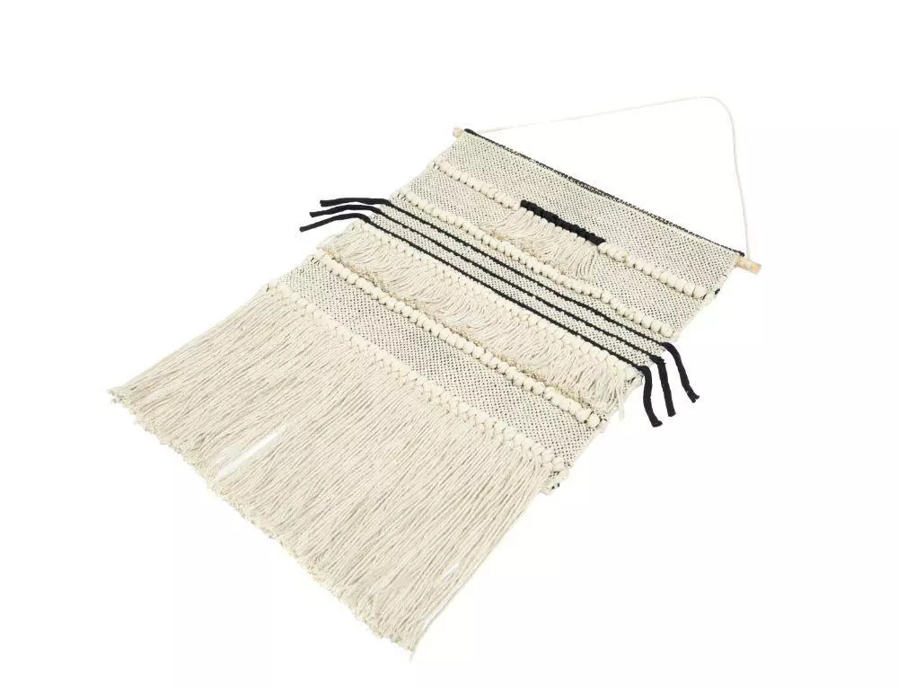 Mattokymppi Seinävaate Luonnonvalkoinen/musta - Image 3