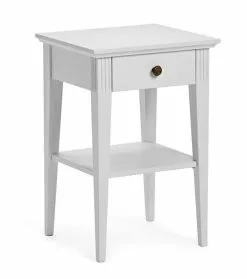 Sundborn Yöpöytä Valkoinen