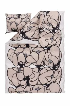 Vallila Makeba Satiinipussilakanasetti Beige 150x210 Cm