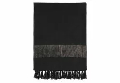 Winteria Goldie Torkkupeitto Musta 130x170cm